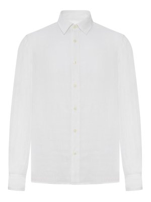 120% LINO: shirts - Regular Fit Linen Shirt