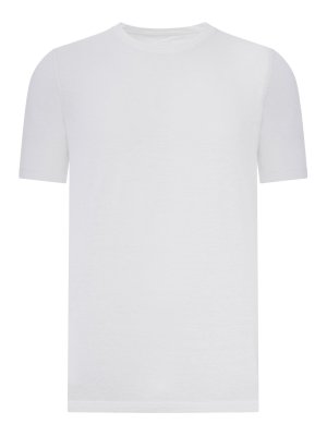 120% LINO: T-shirts - T-Shirt - Weiß