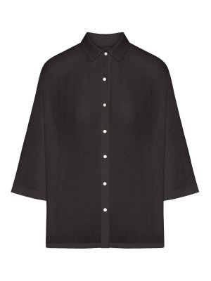 120% LINO: camicie - Camicia Oversize In Lino