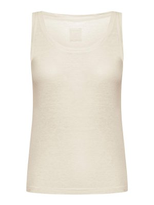 120% LINO: Tops & Tank tops - Linen Top With Deep Neckline