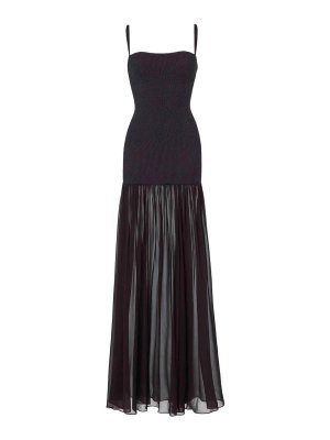 HUNZA G: Vestidos media pierna - Vestido Midi - Negro