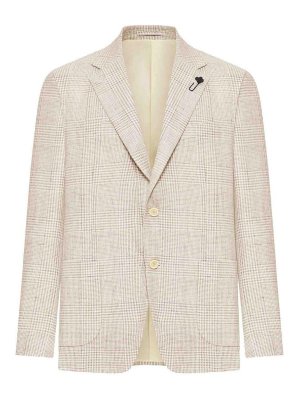 LARDINI: Blazer - Blazer - Color Carne Y Neutral