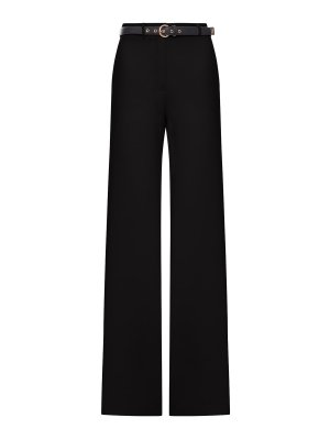 Max Mara: カジュアルトラウザー - カジュアルパンツ - 黒