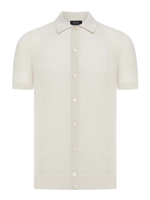 NOME: camicie - Camicia leggera in maglia traforata