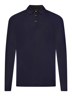 ROBERTO COLLINA: Polos - Polo - Azul
