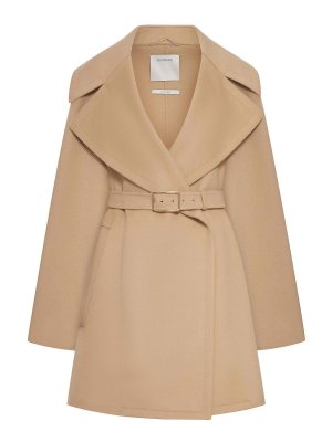 SPORTMAX: Kurze Mäntel - Kurzer Mantel - Braun