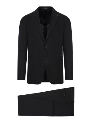 TAGLIATORE: formal suits - Vesuvio Single-Breasted Linen Suit