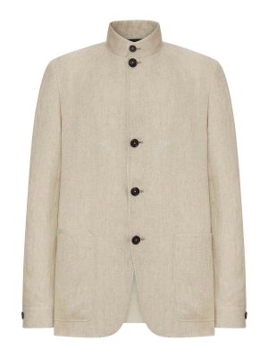 ZEGNA: Casualjacken - Casualjacke - Nude