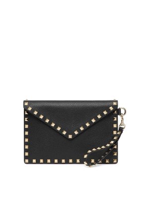VALENTINO GARAVANI: pochette - Marsupio Rockstud In Vitello