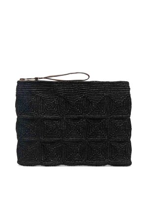IBELIV: Clutch - Pochette - Noir