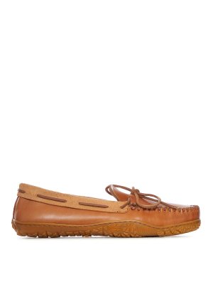BUTTERO: Loafers & Slippers - Boat Loafers In Smooth Leather
