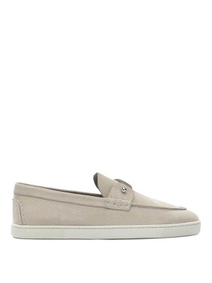 CHRISTIAN LOUBOUTIN: sandals - Suede Chambeliboat