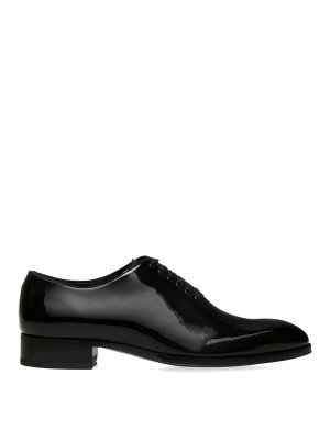 TOM FORD: lace-ups shoes - Oxford Elkan In Black Patent