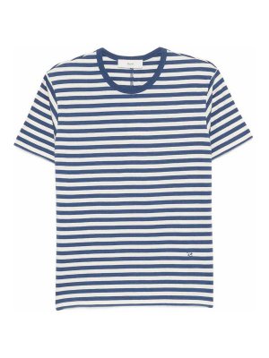 DUNST: t-shirt - T-shirt in cotone a righe
