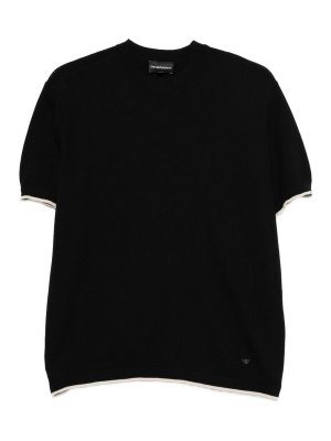 EMPORIO ARMANI: Camisetas - Camiseta - Azul