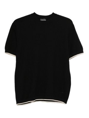 EMPORIO ARMANI: Camisetas - Camiseta - Negro
