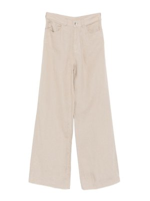 EMPORIO ARMANI: カジュアルトラウザー - カジュアルパンツ - ベージュ