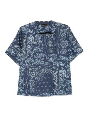 EMPORIO ARMANI: t-shirt - T-shirt in cotone stampato