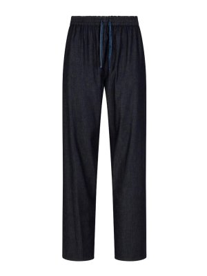 EMPORIO ARMANI: Straight Leg Jeans - Straight Leg Jeans - Blau