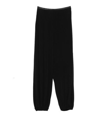 EMPORIO ARMANI: pantaloni casual - Pantaloni a gamba larga