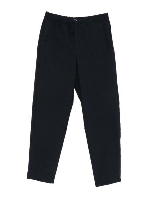 EMPORIO ARMANI: Pantalones casual - Pantalón Casual - Azul
