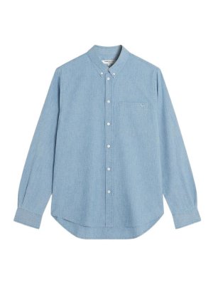 MAISON KITSUNÉ: Camisas - Camisa - Azul Claro