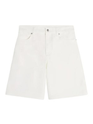 MAISON KITSUNÉ: pantaloni shorts - Pantaloncini in cotone denim