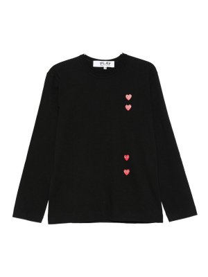 COMME DES GARCONS: Camisetas - Camiseta - Negro