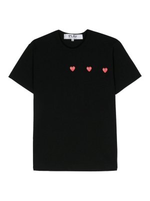 COMME DES GARCONS: T-shirts - T-Shirt - Noir
