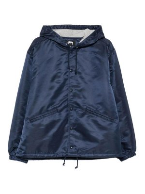STUSSY: Chaquetas casual - Chaqueta Casual - Azul