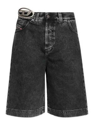 DIESEL: Shorts - Shorts - Negro