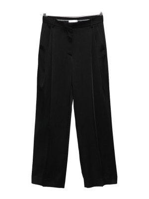 STELLA McCARTNEY: casual trousers - Pleated Satin Trousers