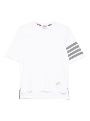 THOM BROWNE: t-shirts - Cotton T-Shirt