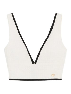 VALENTINO: Tops & Débardeurs - Top - Blanc