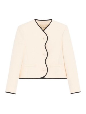 VALENTINO: giacche casual - Giacca In Misto Lana E Seta