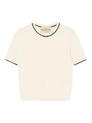 VALENTINO: crew necks - Wool Crewneck Sweater