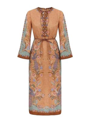 ZIMMERMANN: Vestidos media pierna - Vestido Midi - Marrón