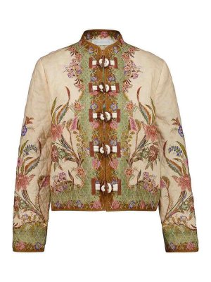ZIMMERMANN: giacche blazer - Giacca in cotone stampato Indra