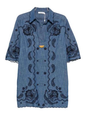 ZIMMERMANN: Vestidos cortos - Vestido Corto - Azul
