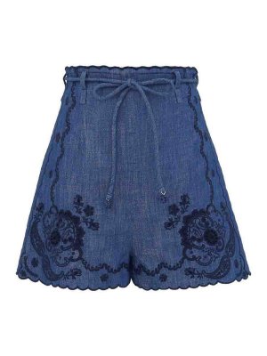 ZIMMERMANN: Shorts - Shorts - Azul
