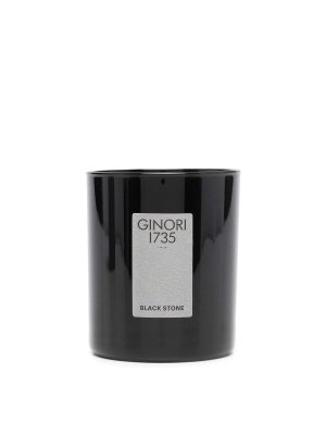GINORI 1735: homeware - Lcdc - Black Stone Refill Candle