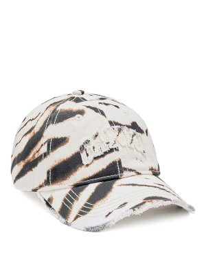 GANNI: cappelli - Berretto da baseball in cotone biologico