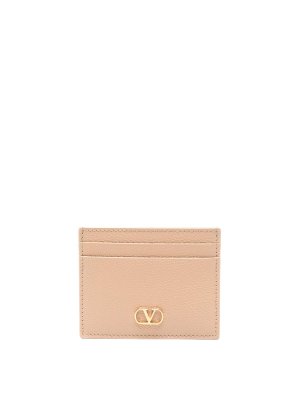 VALENTINO GARAVANI: wallets & purses - Vlogo Signature Leather Card Case