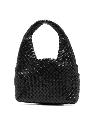 MANEBI: totes bags - Halfmoon Leather Handbag
