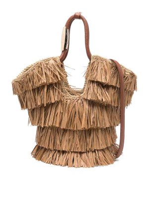 ZIMMERMANN: totes bags - Goldentime Small Tote Bag