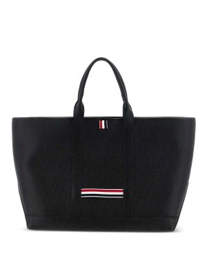 THOM BROWNE: Handtaschen - Shopper - Schwarz