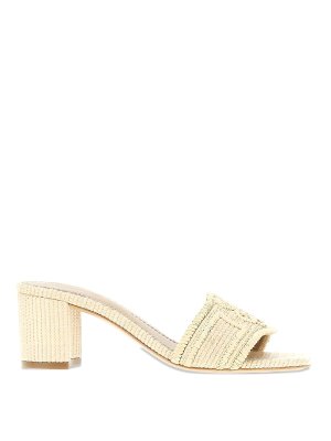 EMPORIO ARMANI: Zapatos chinelas - Chinelas - Beis