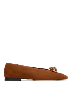 JIMMY CHOO: Ballerines - Ballerines - Marron