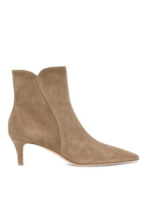 Gianvito Rossi: Botas - Botas - Camel