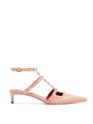 VALENTINO GARAVANI: scarpe décolleté - Décolleté  in pelle Rockstud